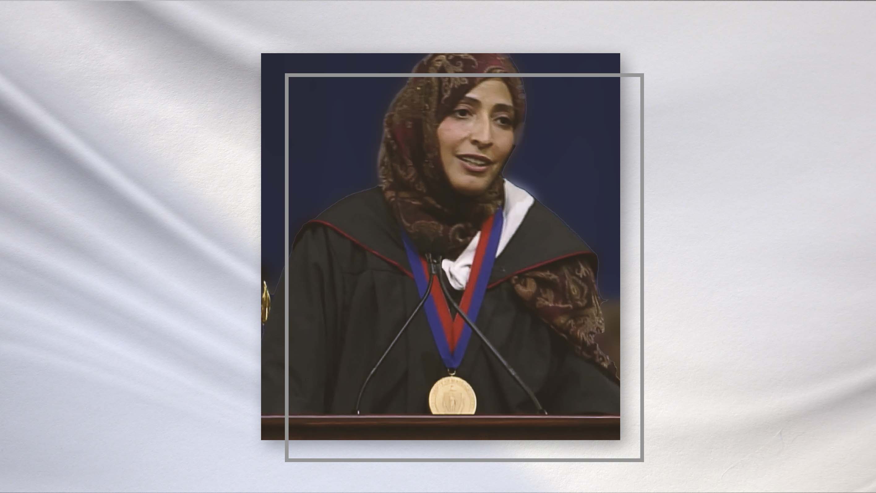 Tawakkol Karman's speech Commencement Speech at the UMASS Lowell University